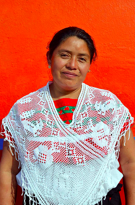 Christina designs handmade threads from generations of tradition.