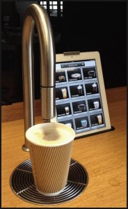 iPad coffee machine