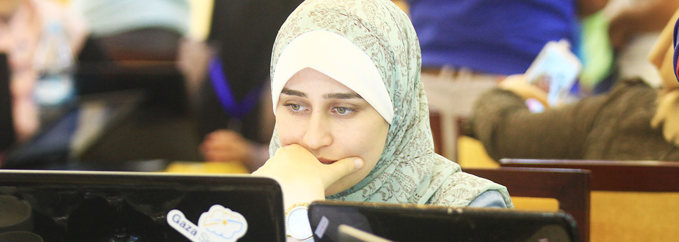 Launching a Coding Academy For Refugee Girls in Gaza